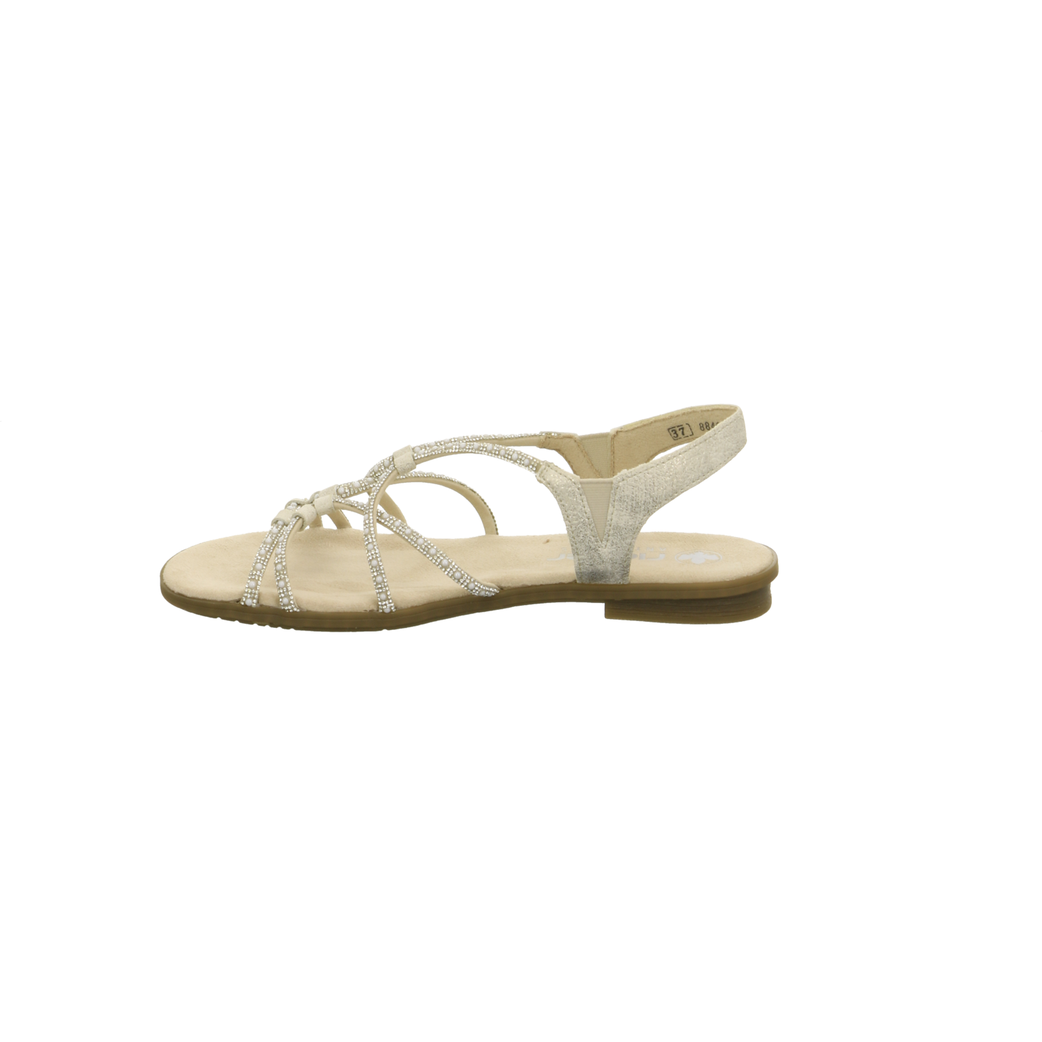 Rieker Sandalette bis 25 mm beige/beige-gold