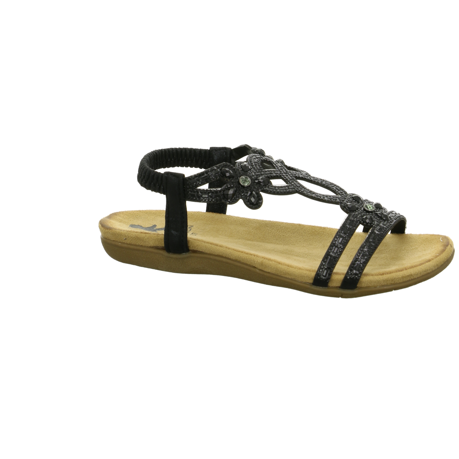 2GO Sandalette bis 25 mm schwarz