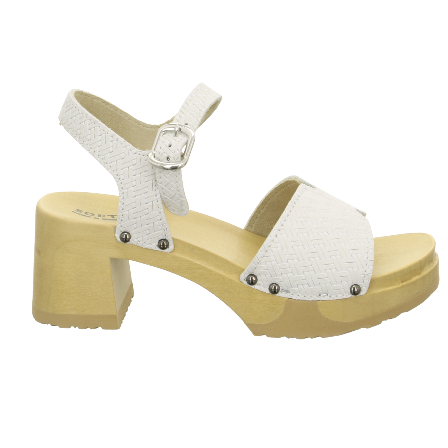 Softclox Sandalette bis 45 mm weiß