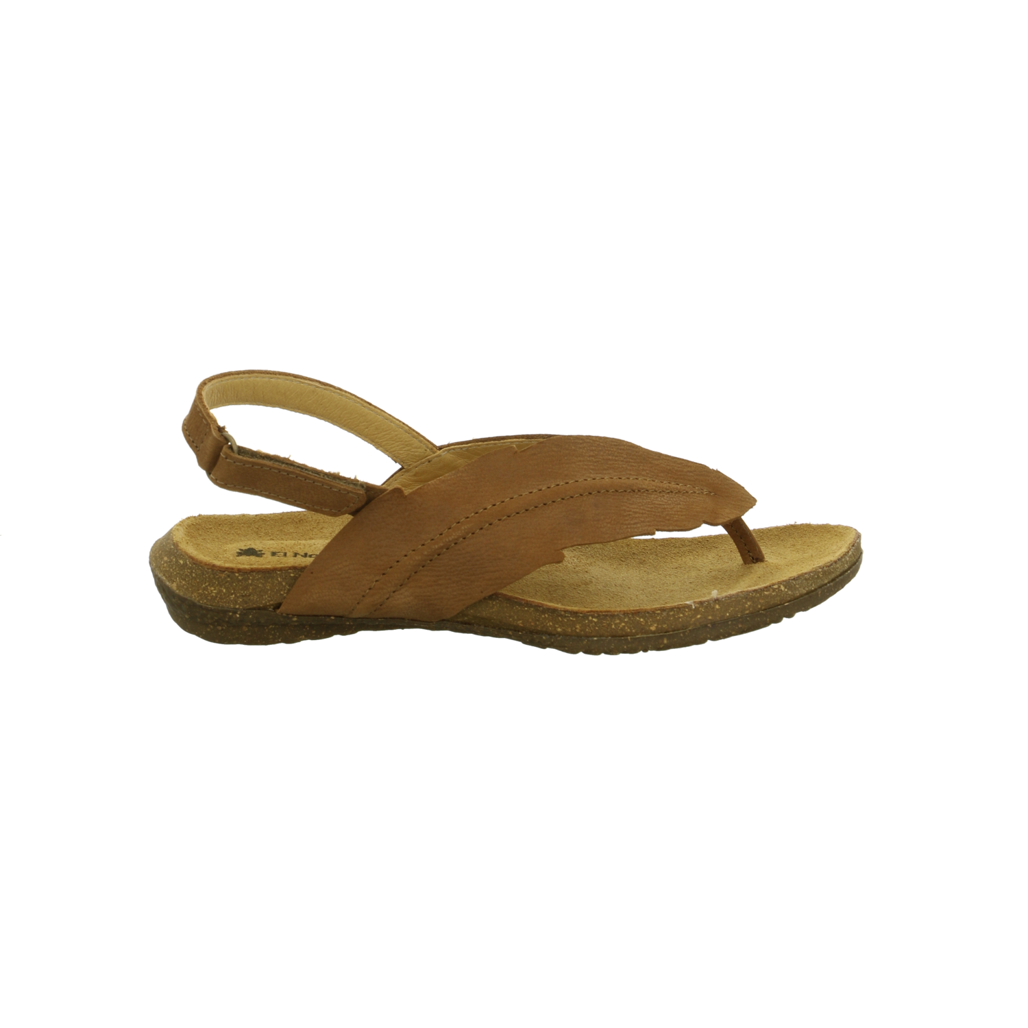 El Naturalista Sandalette bis 25 mm natur / hell-braun
