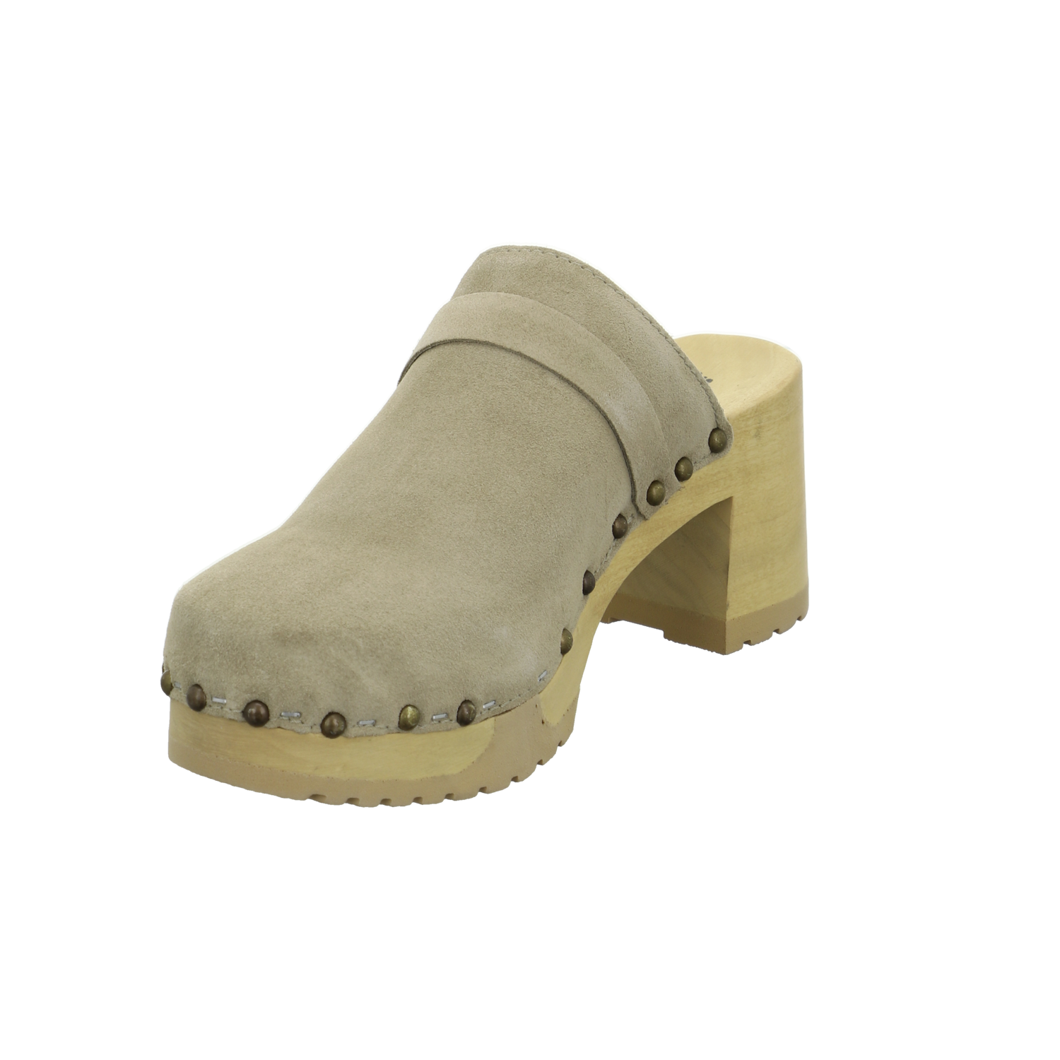 Softclox Pantolette über 25 mm taupe