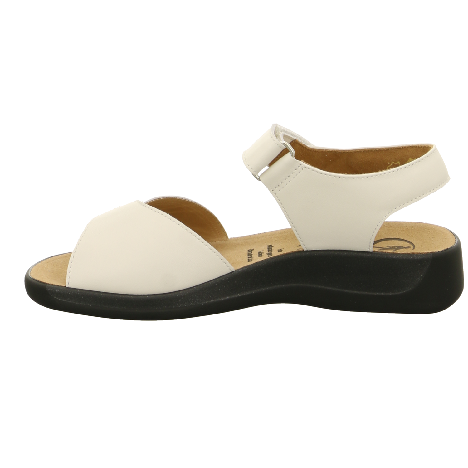 Ganter Comfort-Sandalette bis 25 mm weiß