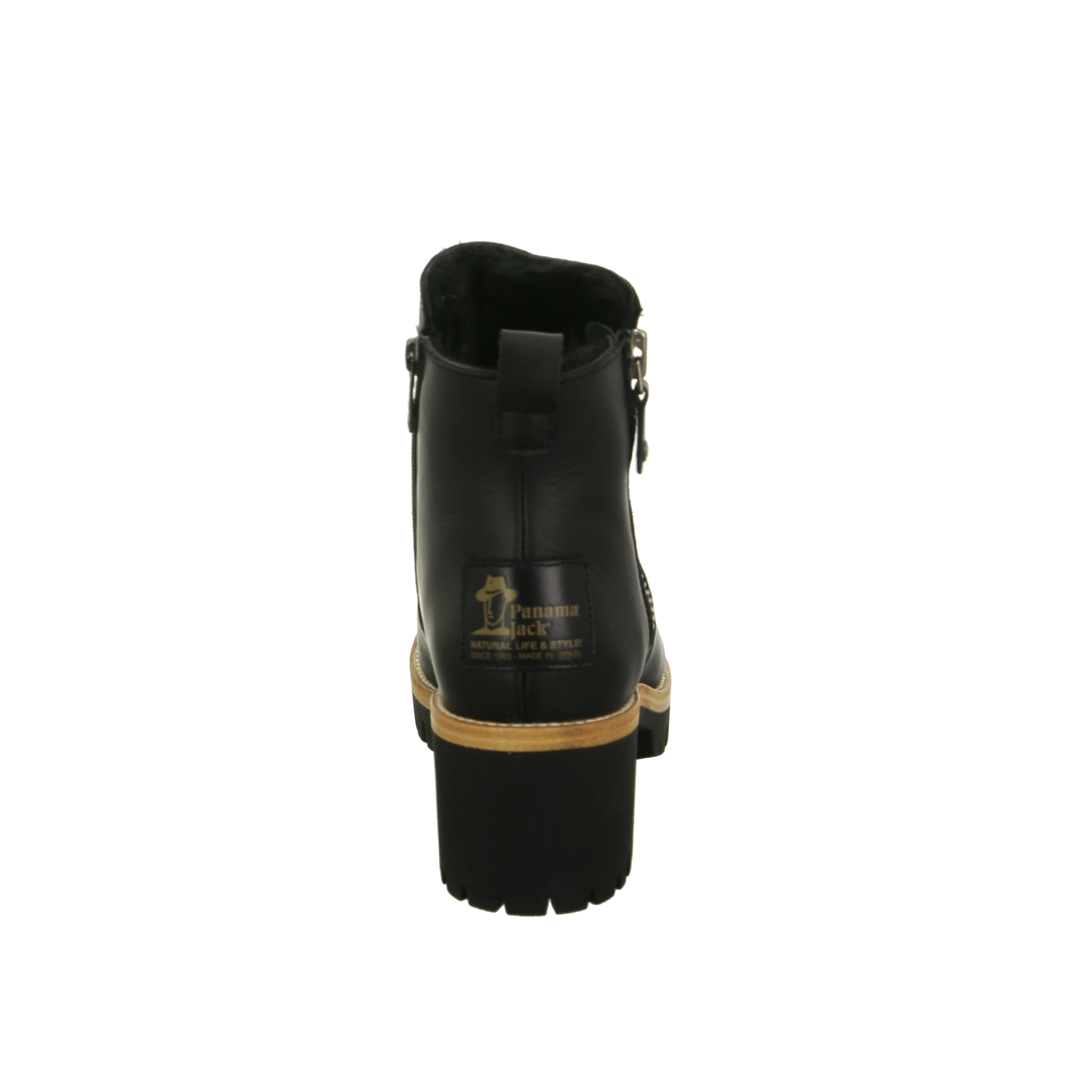 Panama Jack Stiefel über 25mm, gefüttert schwarz