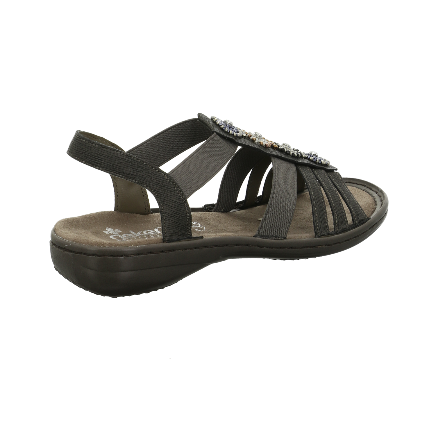 Rieker Sandalette bis 25 mm grau / dunkel-grau