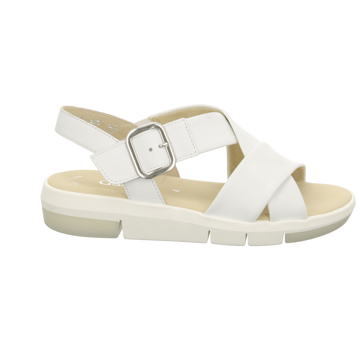Gabor fashion Sandalette bis 25 mm weiß