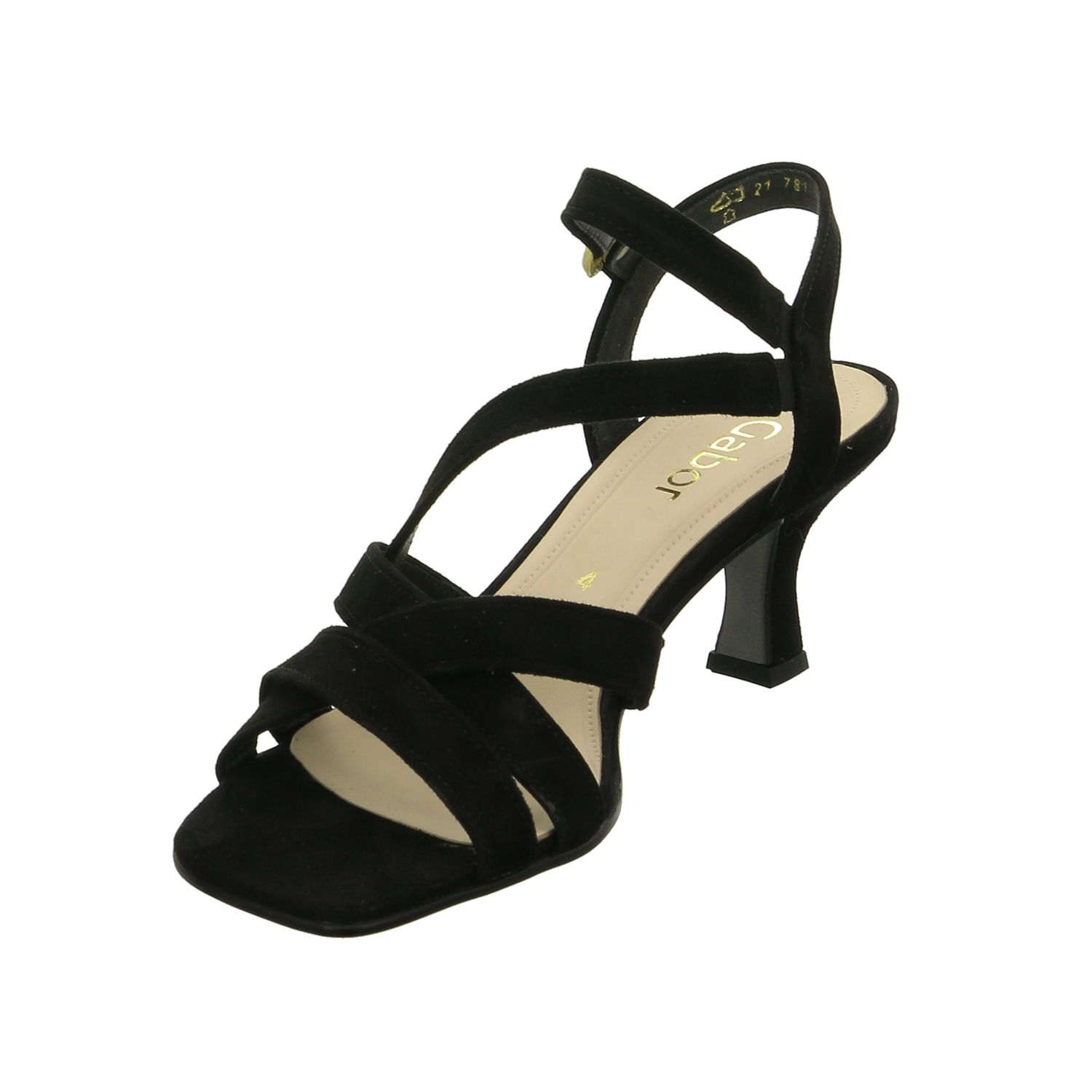 Gabor fashion Sandalette bis 45 mm schwarz