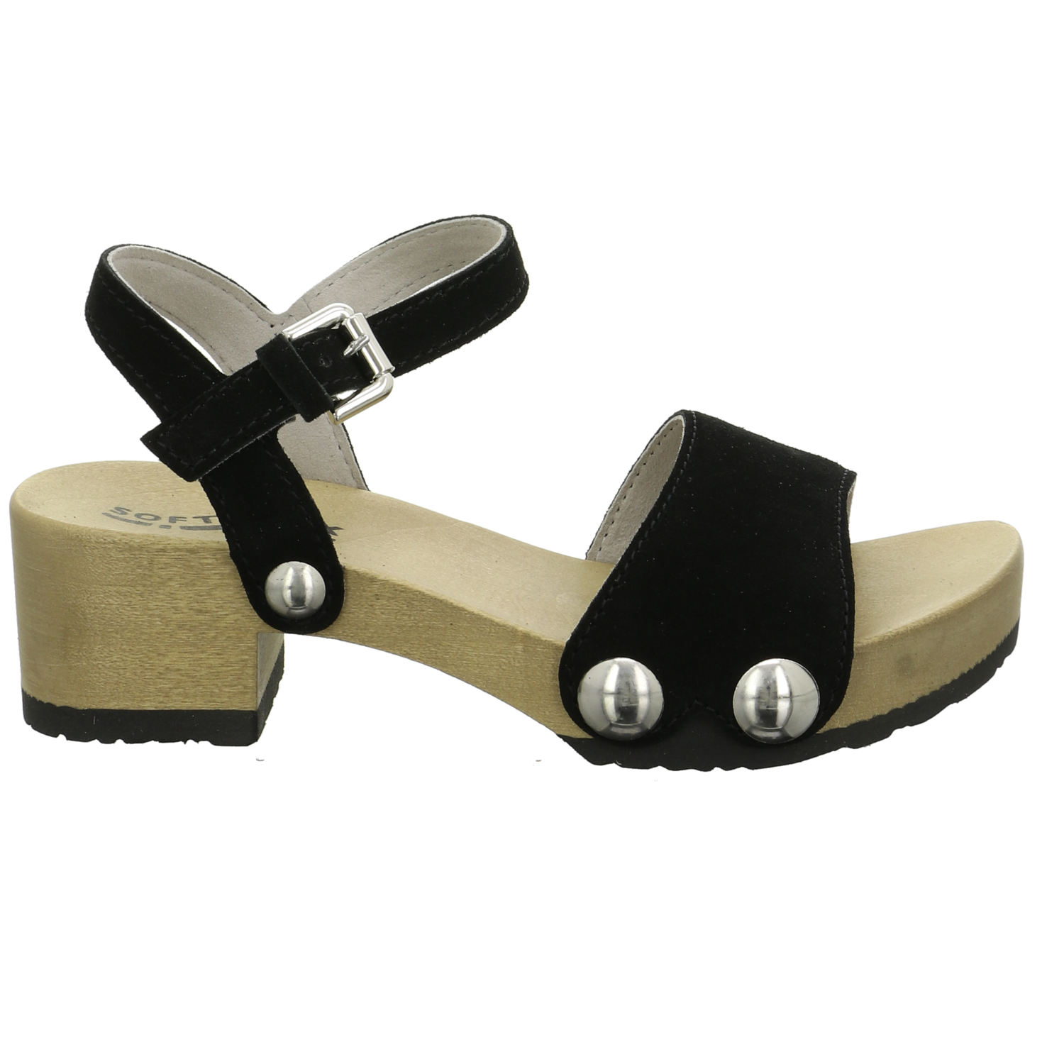 Softclox Sandalette bis 45 mm schwarz