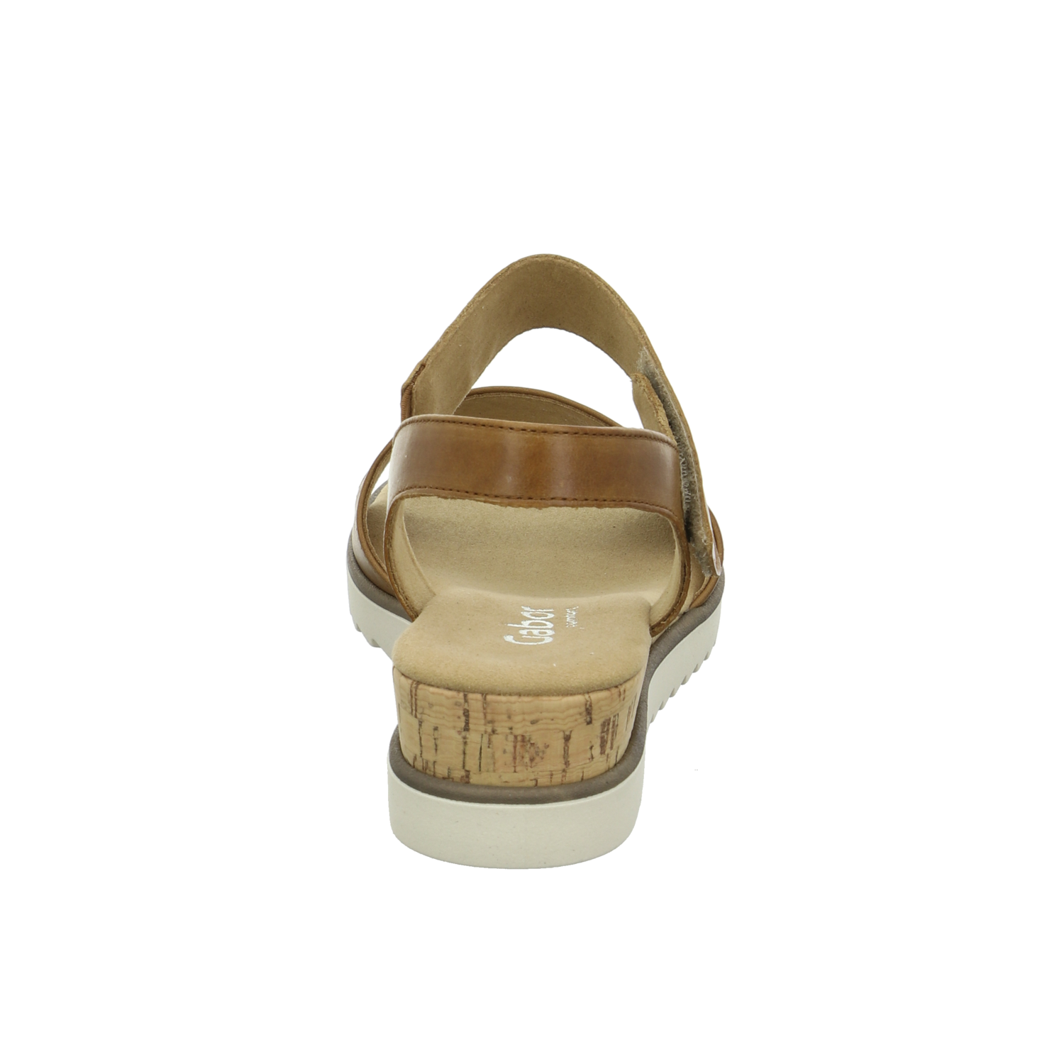 Gabor Comfort Sandalette bis 45 mm natur / hell-braun