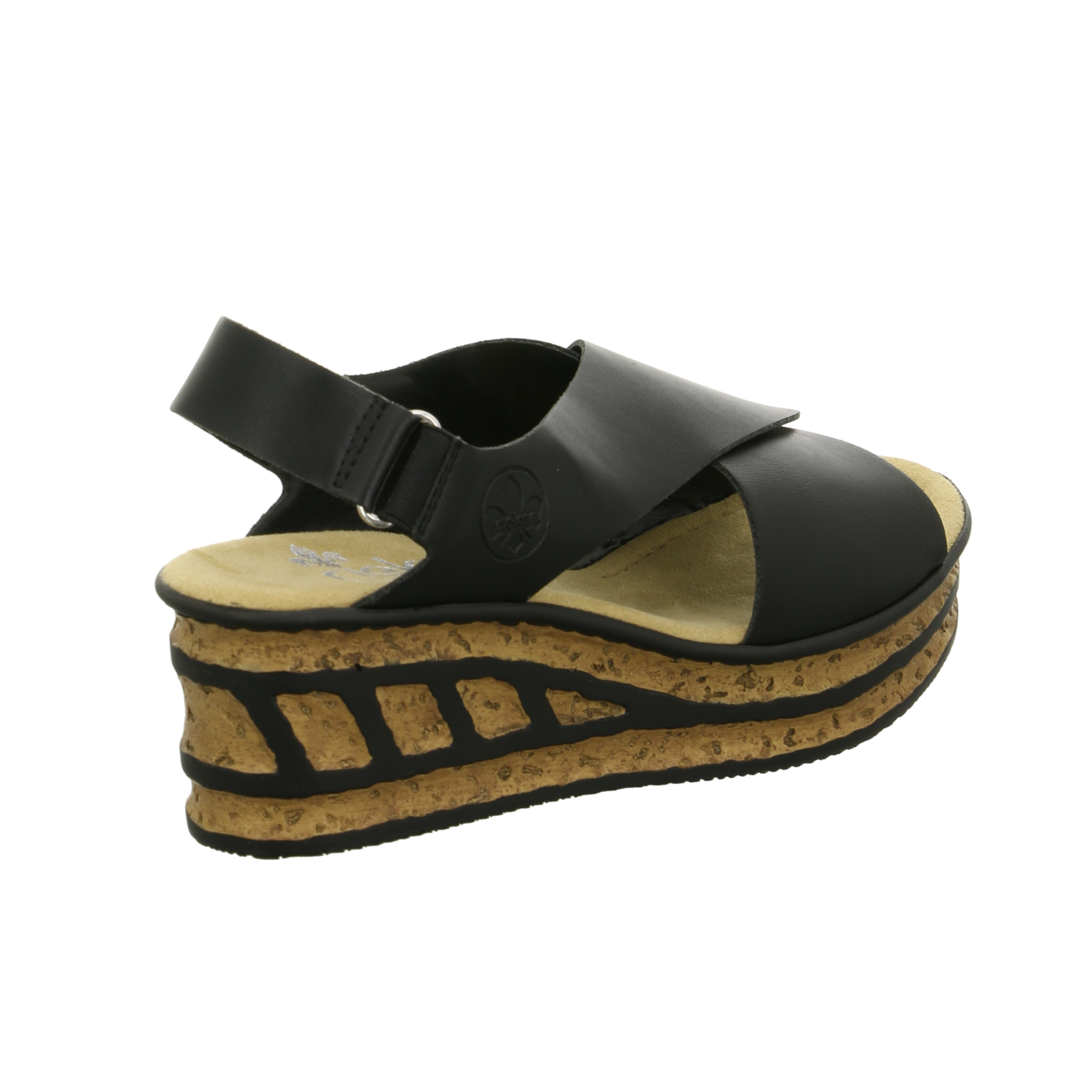 Rieker Sandalette bis 45 mm schwarz