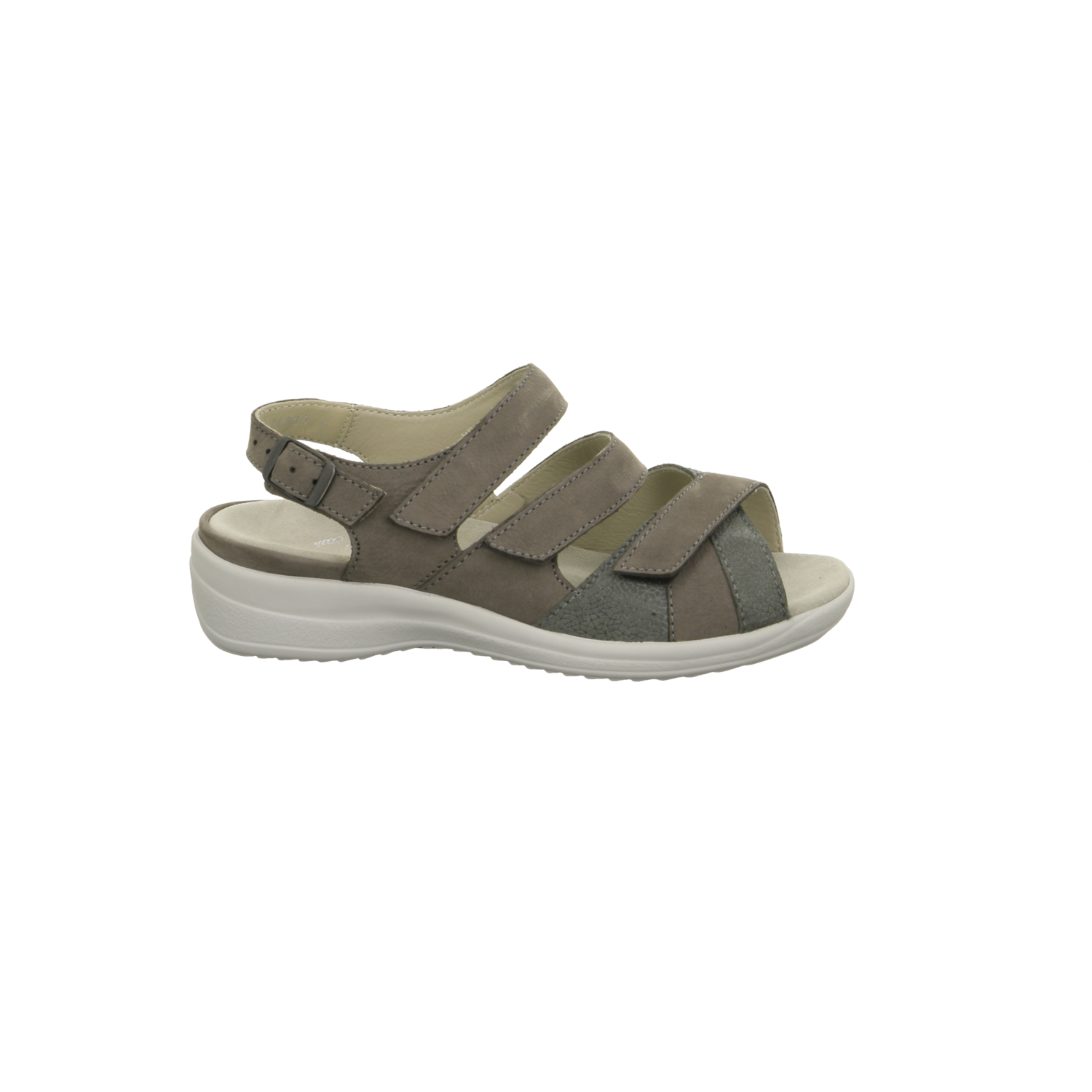 Ströber Comfort-Sandalette mittel-grau