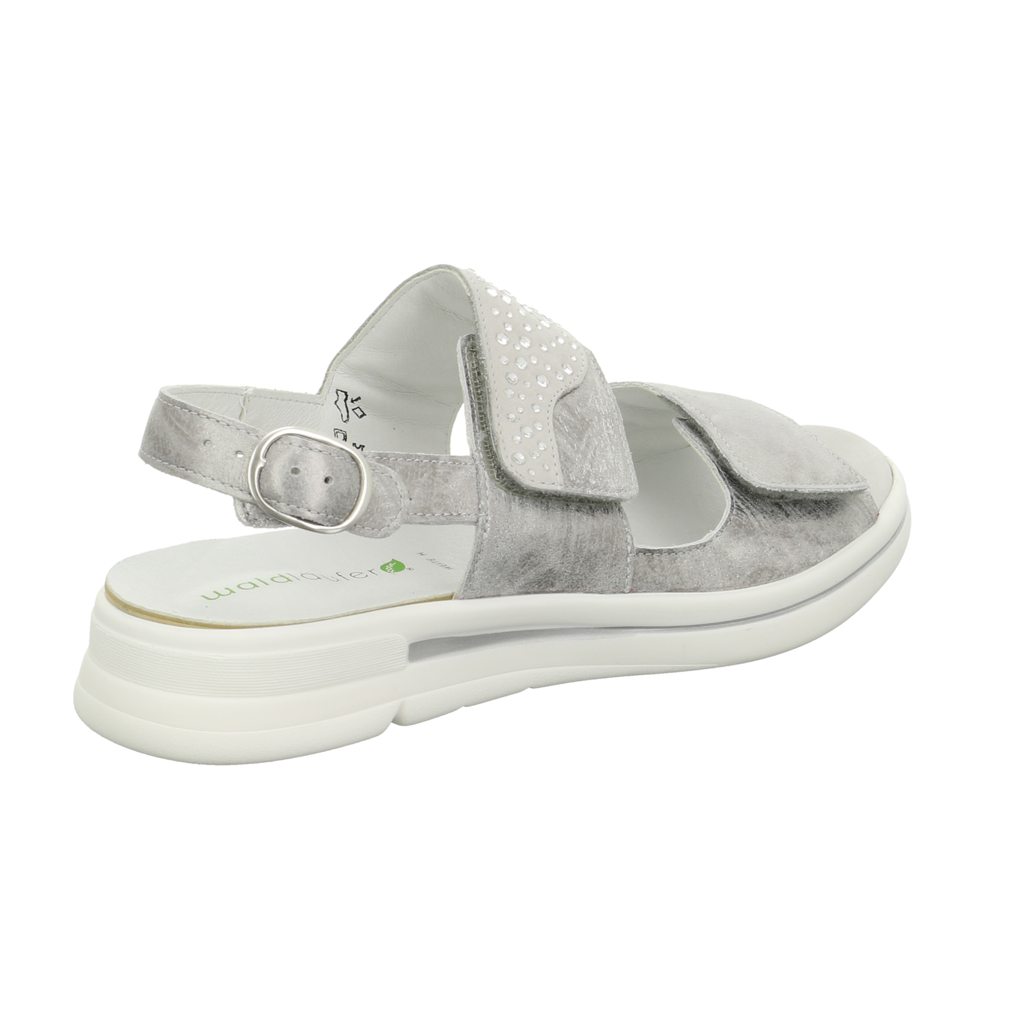 Lugina Comfort-Sandalette silber