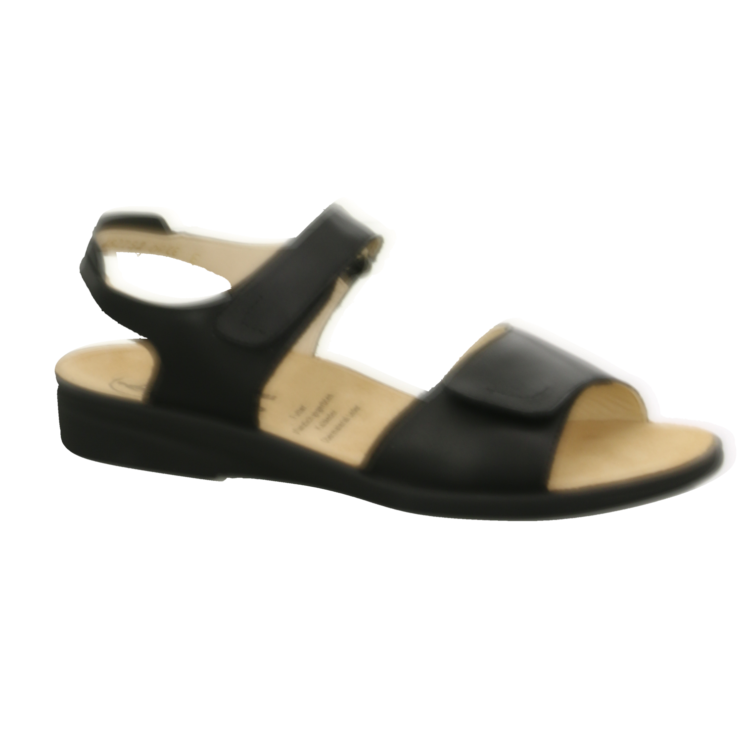 Ganter Comfort-Sandalette bis 25 mm schwarz