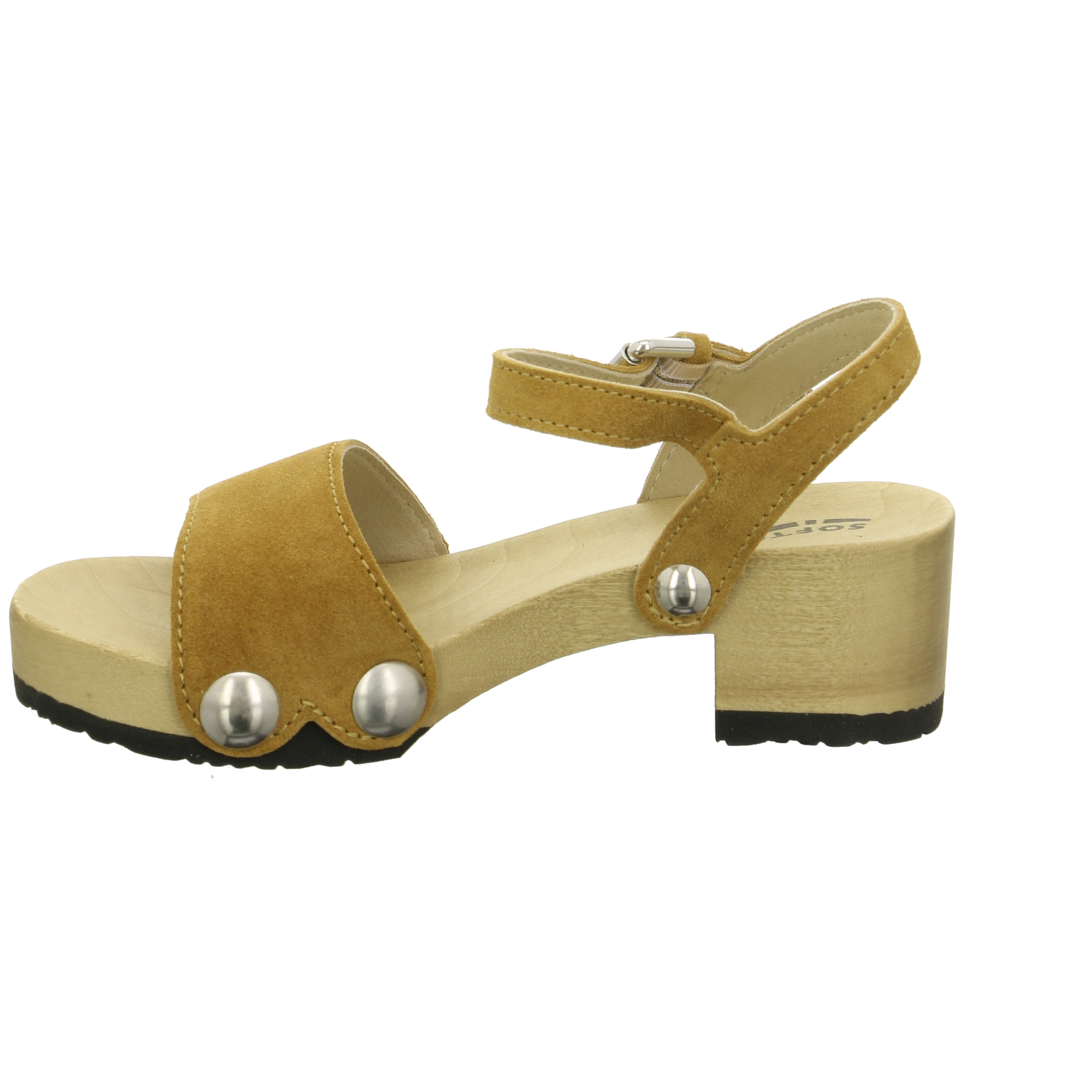 Softclox Sandalette bis 45 mm natur / hell-braun
