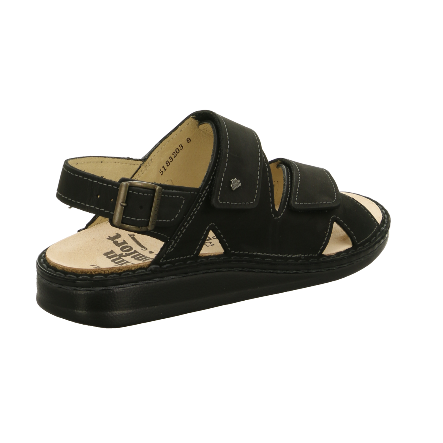 FinnComfort Sandalette schwarz