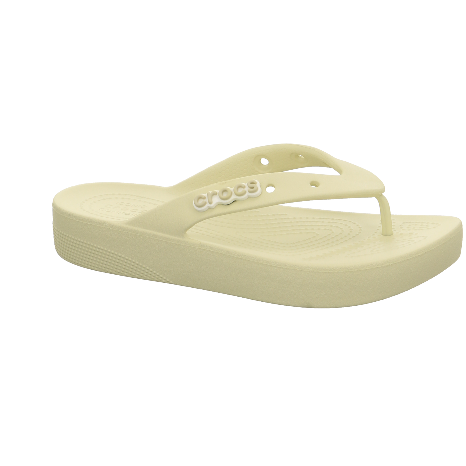 Crocs Comfort-Pantolette bis 25 mm beige
