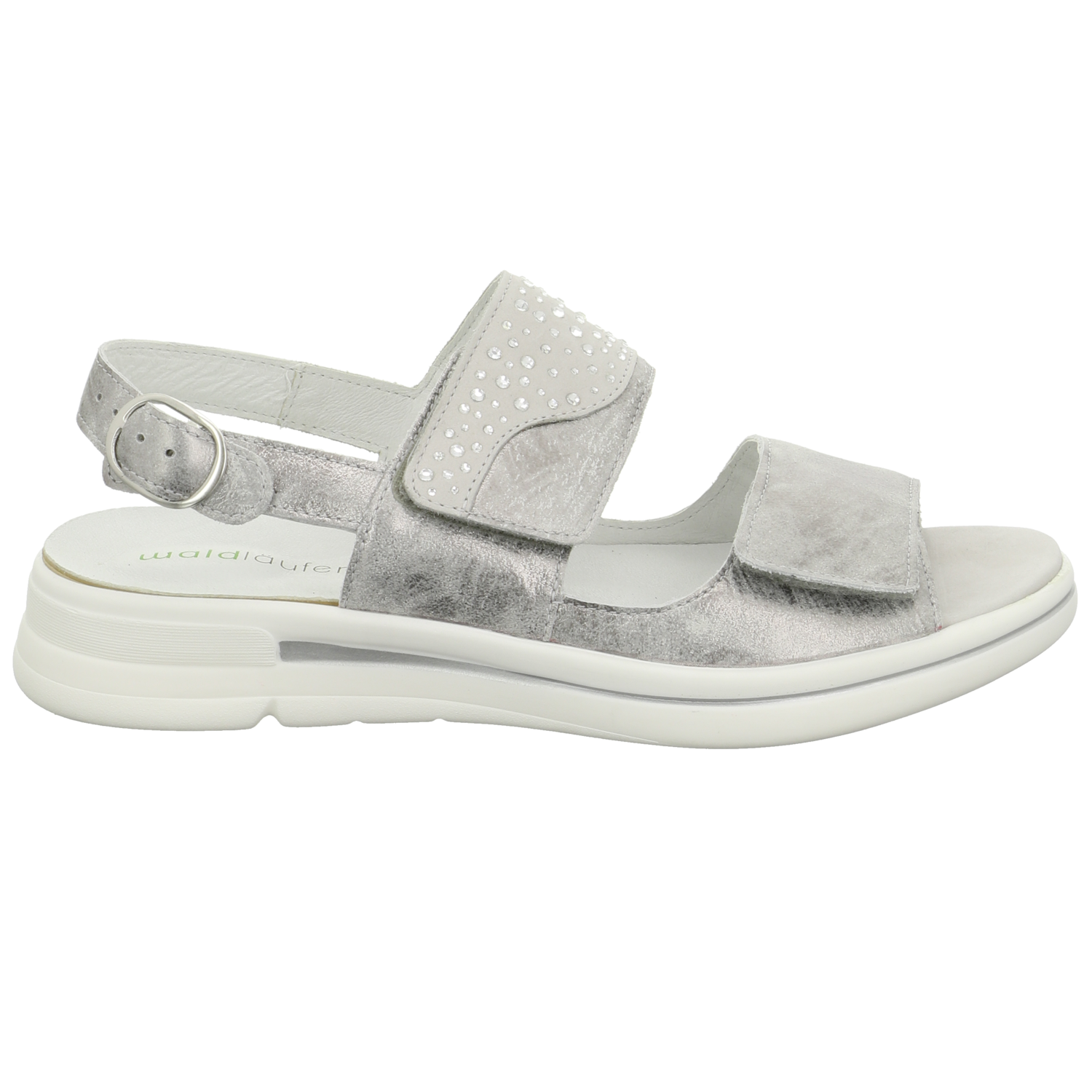 Lugina Comfort-Sandalette silber