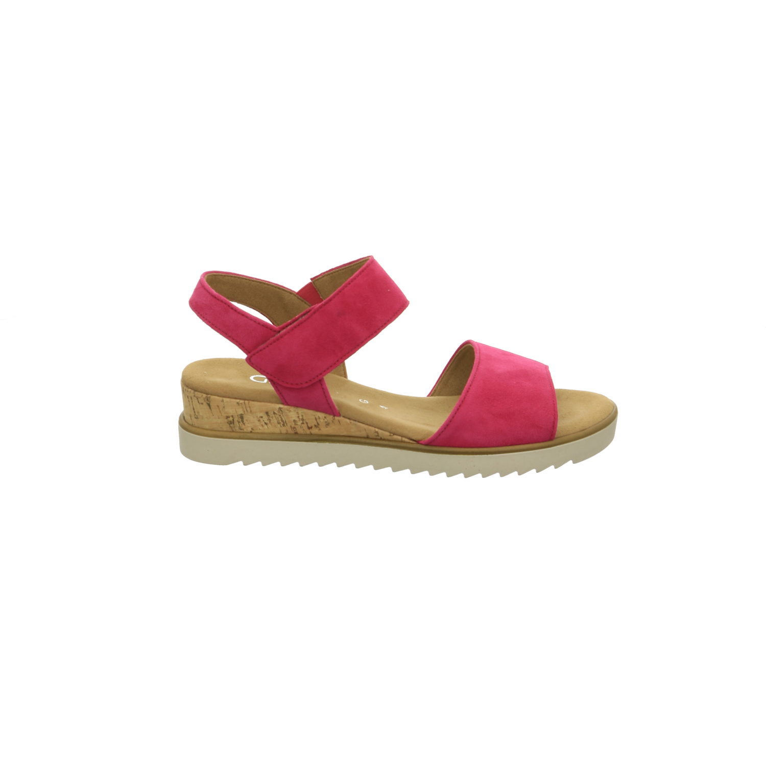 Gabor Comfort Sandalette bis 45 mm pink (Kork/creme)