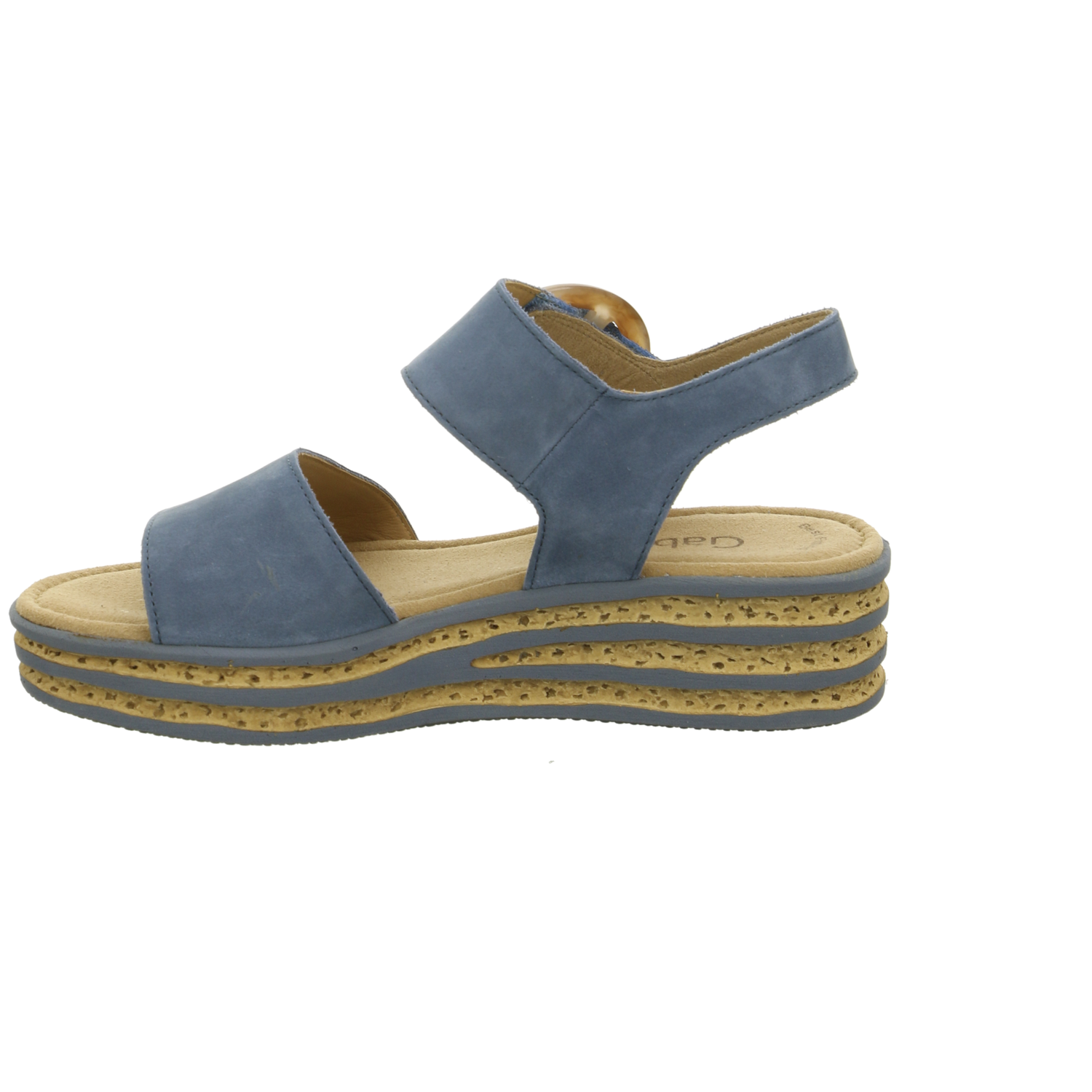 Gabor fashion Sandalette bis 45 mm denim / hell-blau