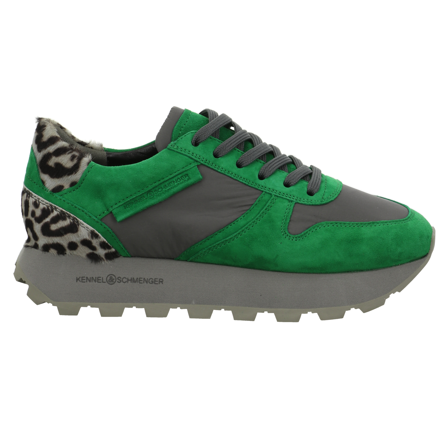 K + S shoes Schnürschuh bis 25 mm grün