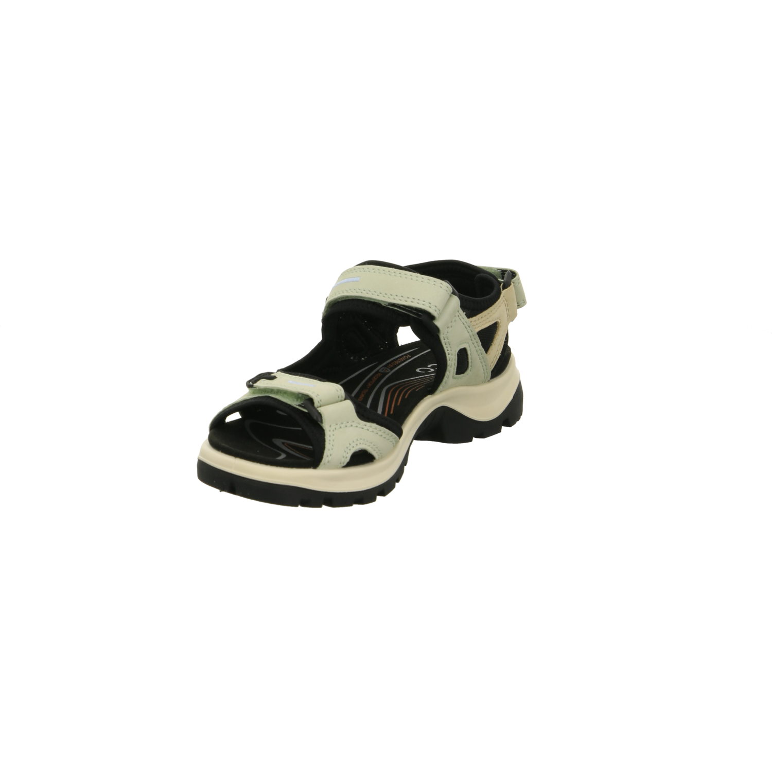 Ecco Sandalette bis 25 mm MATCHA/SAND