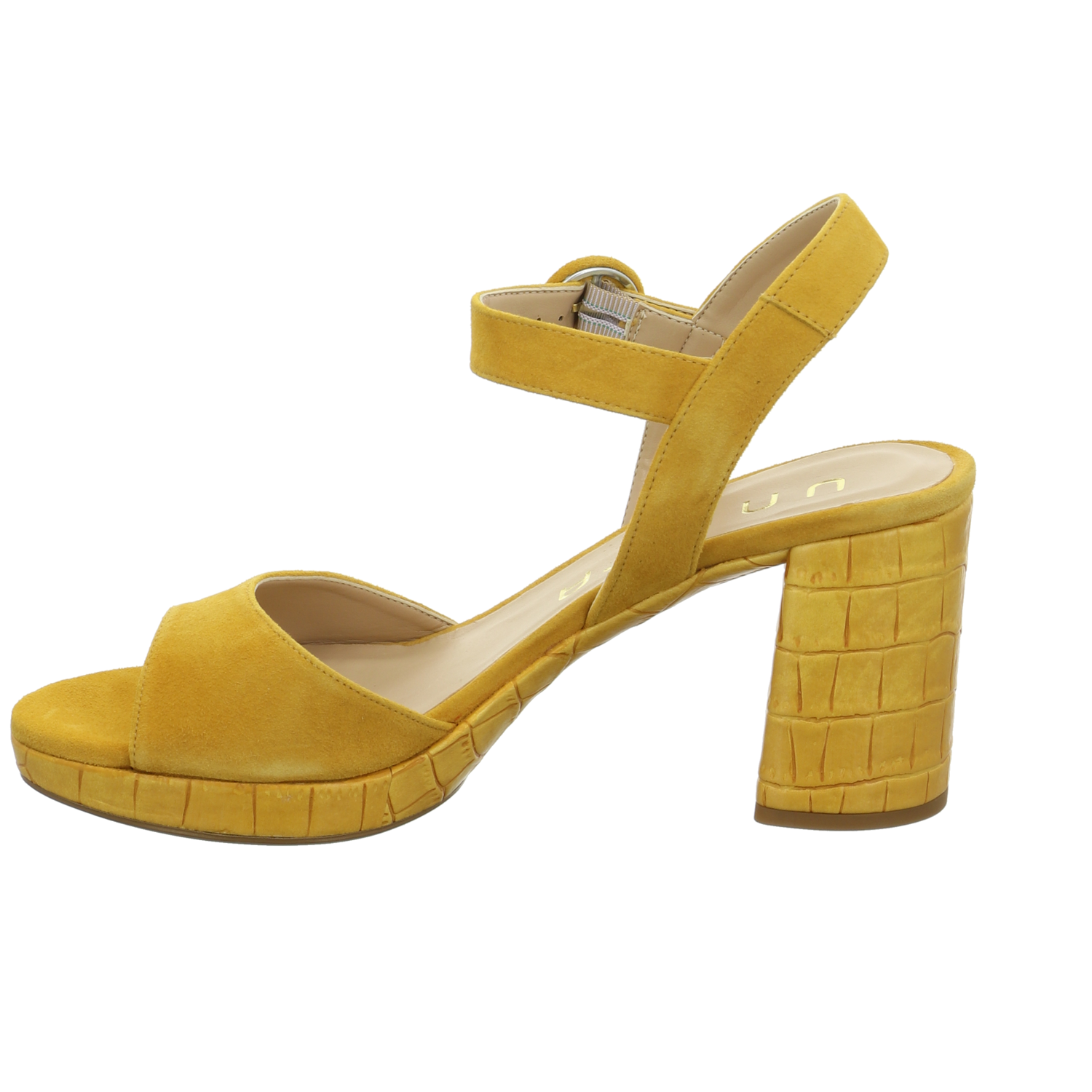 Unisa Sandalette bis 45 mm gelb