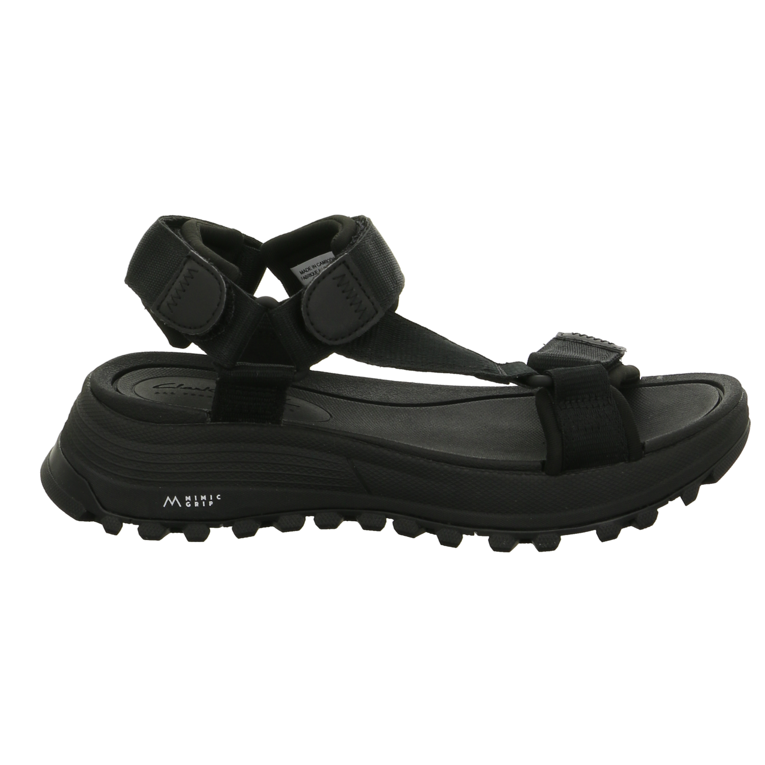 Clarks Sandalette bis 25 mm schwarz