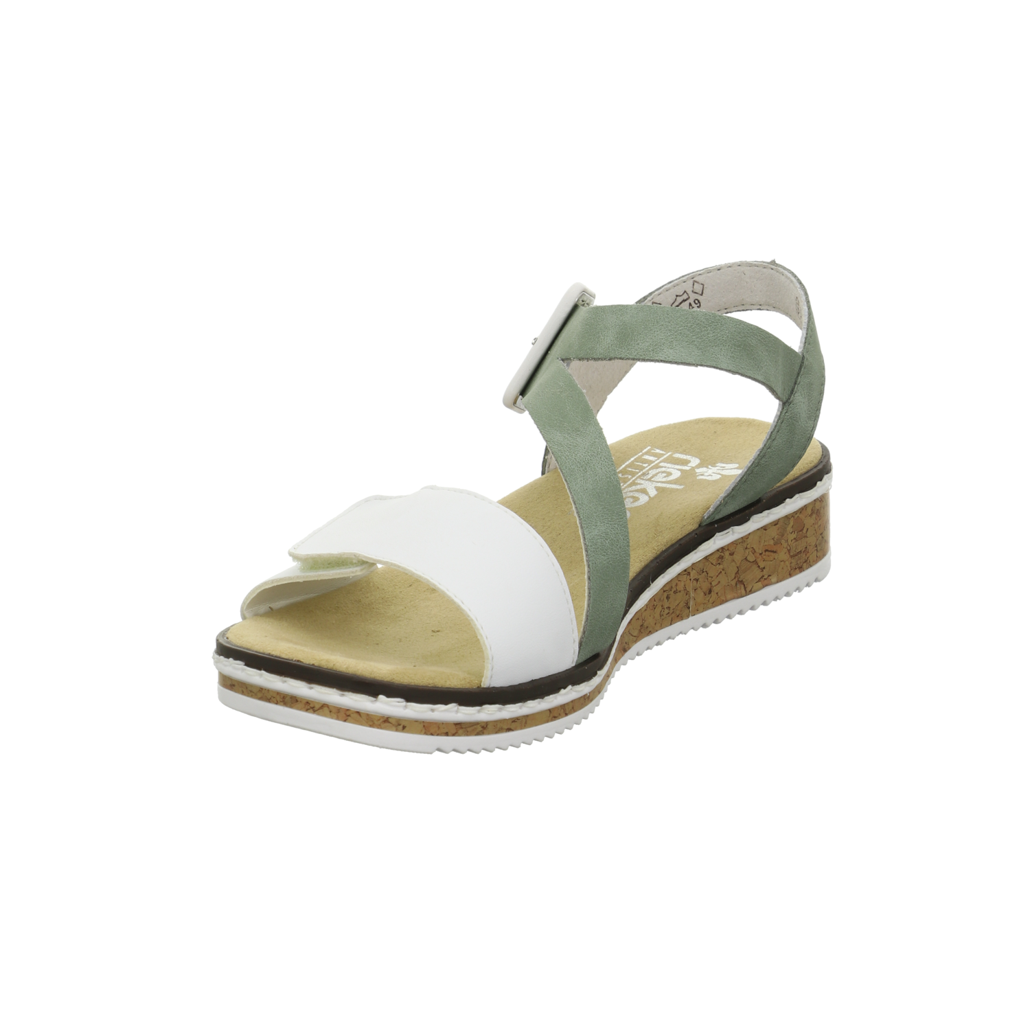 Rieker Sandalette bis 45 mm weiß