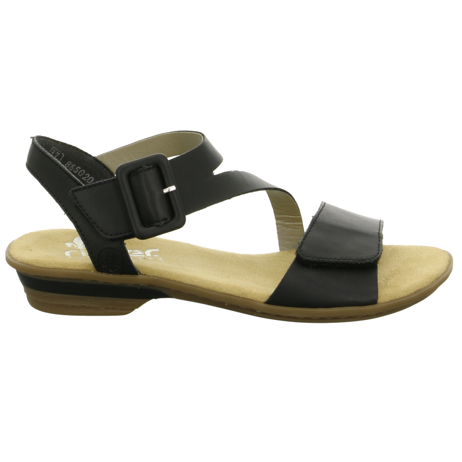 Rieker Sandalette bis 25 mm schwarz