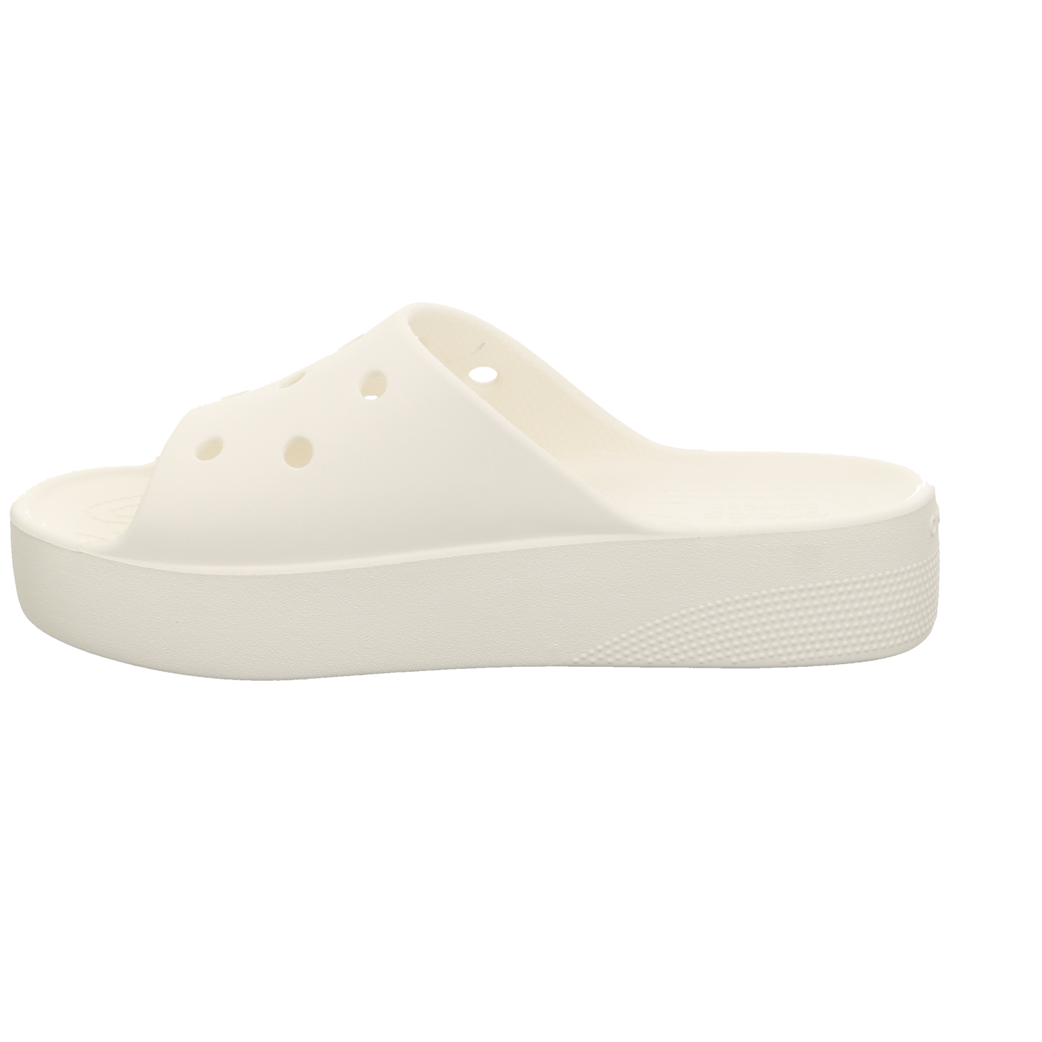 Crocs Comfort-Pantolette bis 25 mm weiß